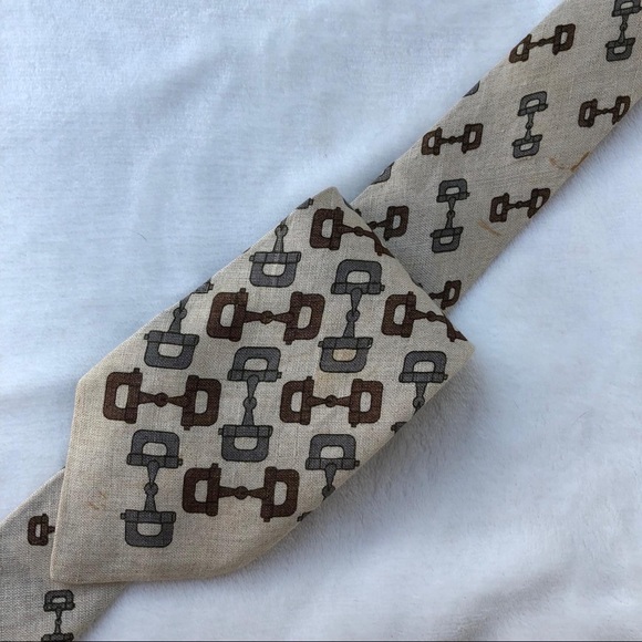 Auth. GUCCI Tie - Picture 5 of 7